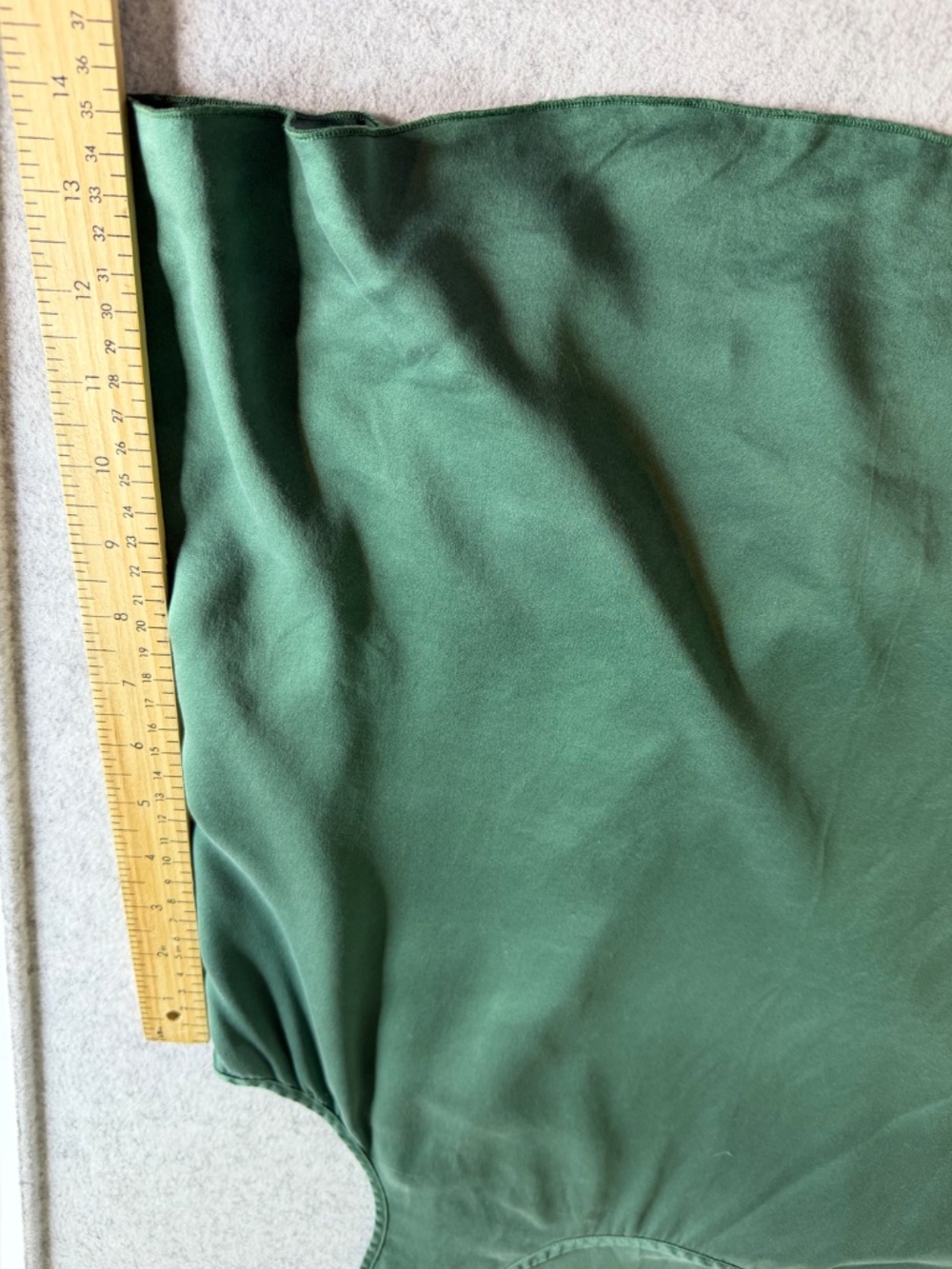 Lunya Washable Silk Loungewear Pajamas Sage Humble Green 100% Mulberry Silk - Picture 7 of 7